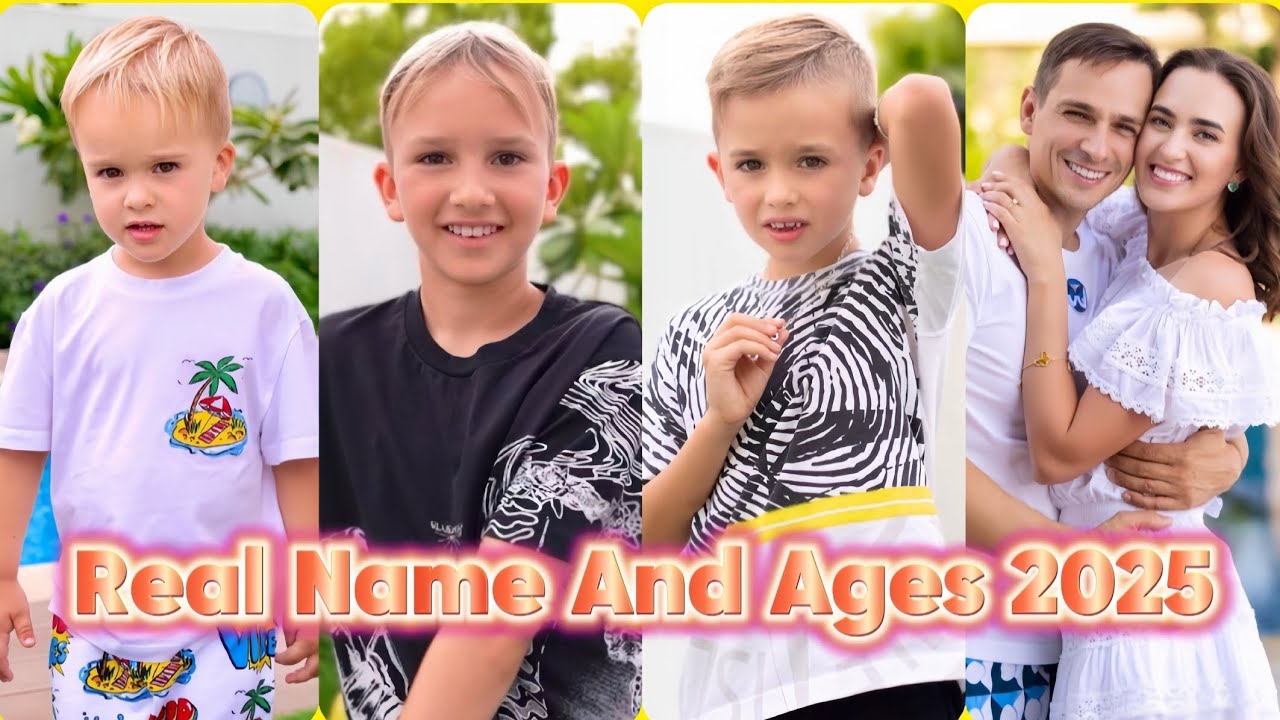 Vlad and Niki Family Real Life Real Name and Ages 2025 - YouTube