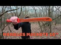 MARBLES 18" SAWBACK MACHETE - 1075 CARBON - DESTRUCTION TEST - UNTIL THE ORANGE F*CK BREAKS