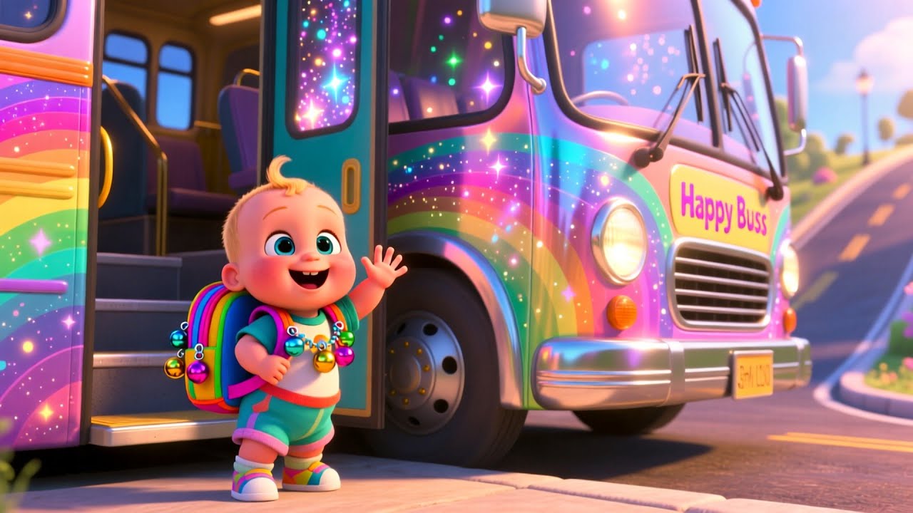 Happy Bus ABC Ride Fun 🚌 | Fun Learning & Play for Kids | Toddler Adventure Video