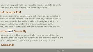 How to Evaluate the Multi-Line Export Command to Set Environment Variables in Linux