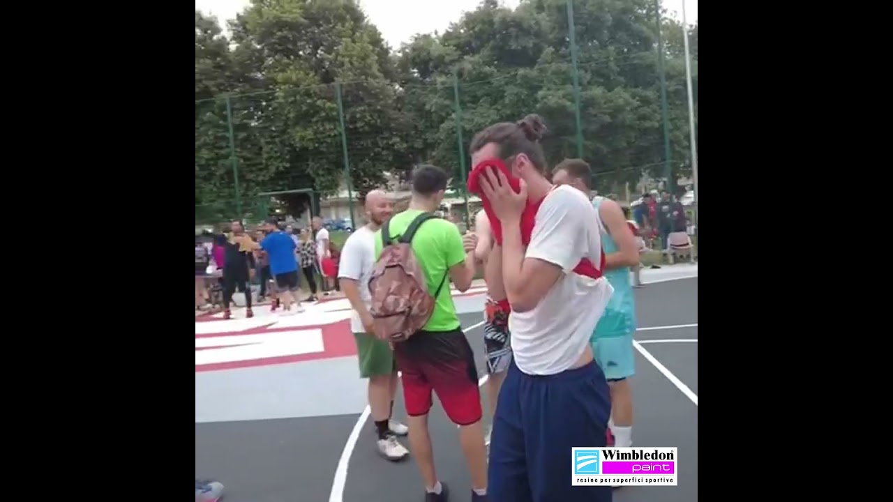 BRONX LEGENDZ ROMA QUARTIERE TORREVECCHIA RINNOVO CAMPO DA BASKET