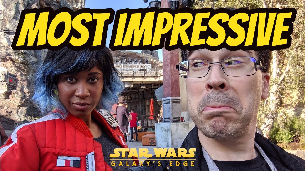 gadgets with small rotary blades Impressions of Star Wars Galaxy's Edge at Disneyland