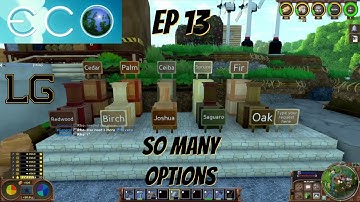 Playing Eco Multiplayer With My Viewers Ep 13 - What Composite Lumber Should I Make My House From?