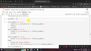 Python Lecture 9 | While , for loop | NMD Pvt Ltd. Data Analytics Courses, Pune | DA6 Batch