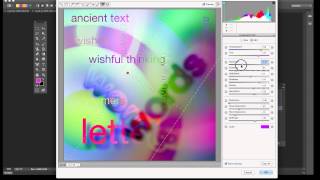 Photoshop CC  : Merge to HDR and text quick guide tutorial