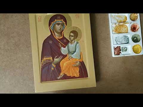 Самоучитель иконописи | Пишем икону Богородицы - вместе онлайн, 3