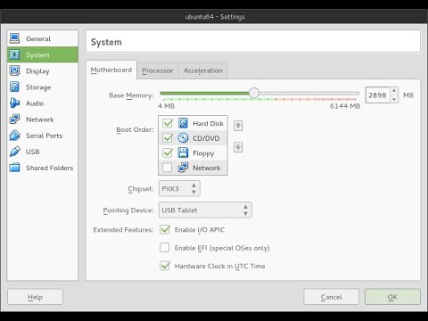 How to Customize Virtual Machine Hardware: Memory "RAM "