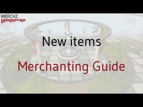 How to merchant new items in RuneScape