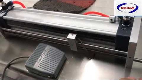 Máy chiết rót khí nén các loại dung dịch