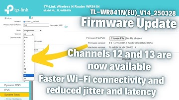 TL-WR841N(EU)_V14_250328 |  TP-link wireless n router wr841n firmware Upgrade
