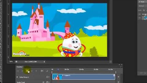 شرح كيفية تحرير الفيديو على برنامج الفوتوشوب ..Time Line .. cs6