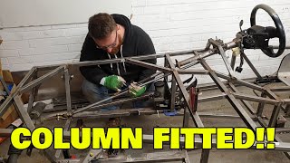 STEERING SHAFT! - Locost 7 Kit Car FULL BUILD!! - Episode 18 - (Project 7-UP)