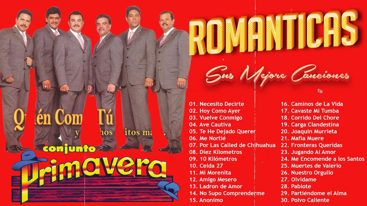 CONJUNTO PRIMAVERA VIEJITAS PERO BUENAS ROMÁNTICAS