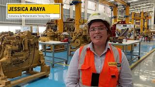 Jessica Araya, instructora de mantenimiento