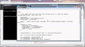Create a PDF from PHP using Document Generation Engine