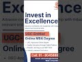 interested student Admission open 2026#Online MBA#viral #srhu