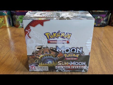pokemon booster box crimson invasion Chaos Rising MHDEALSPLUS Discover new Pokmon Pokemon Crimson Invasion Booster Box