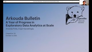 Arkouda Bulletin: A Year of Progress in Exploratory Data Analytics at Scale | ChapelCon '25