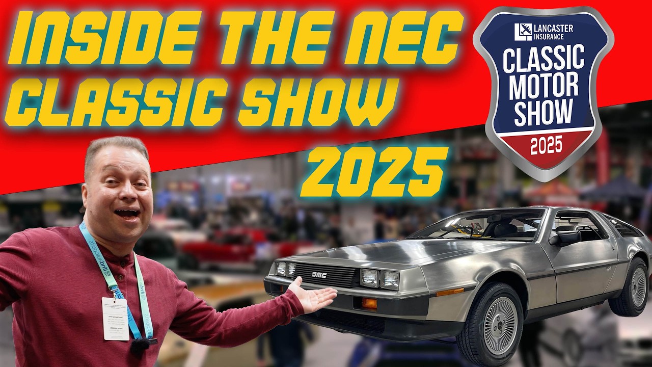 NEC Classic Motor Show 2025 — лучшее из КРУПНЕЙШЕГО в Великобритании шоу классических автомобилей