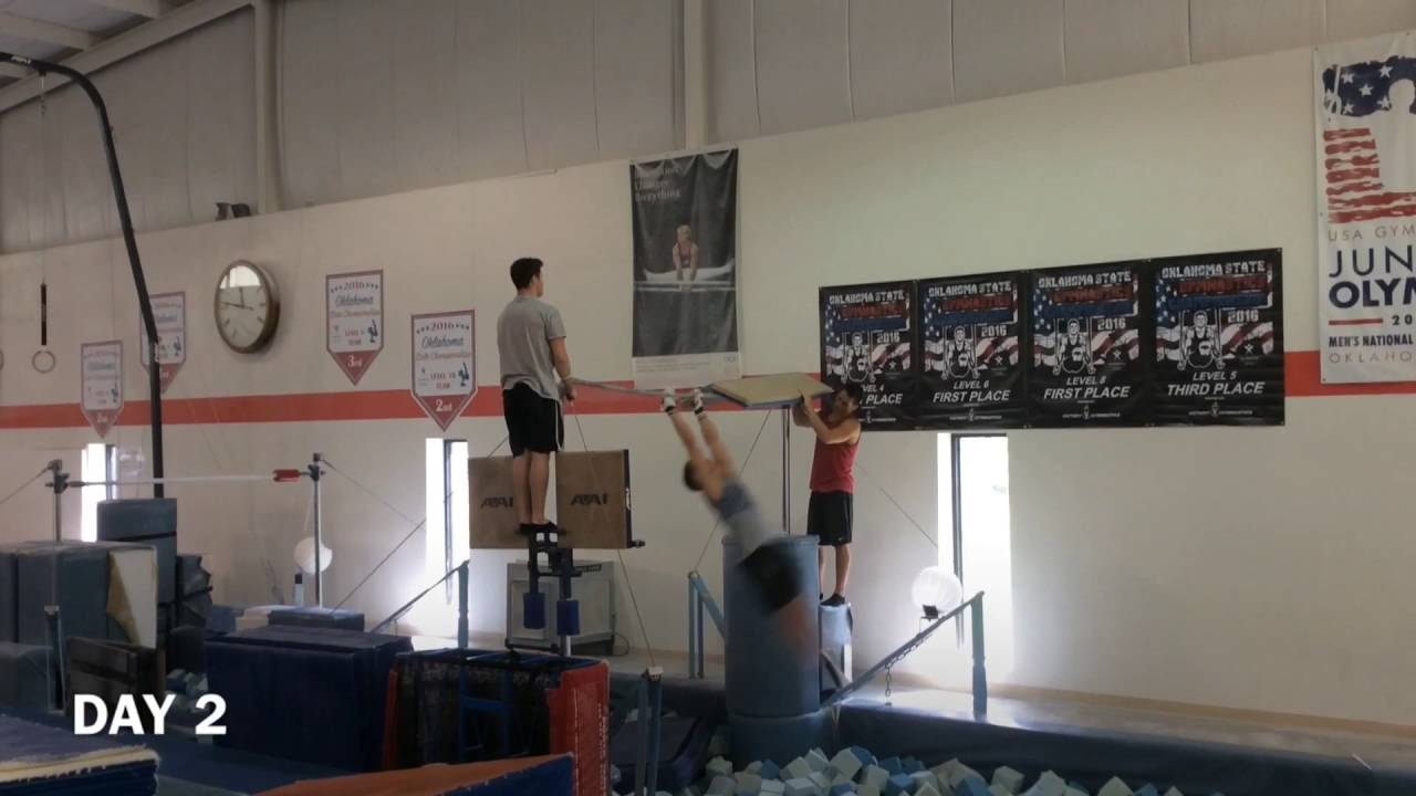 Tkachev Geinger On High Bar Men's Gymnastics YouTube