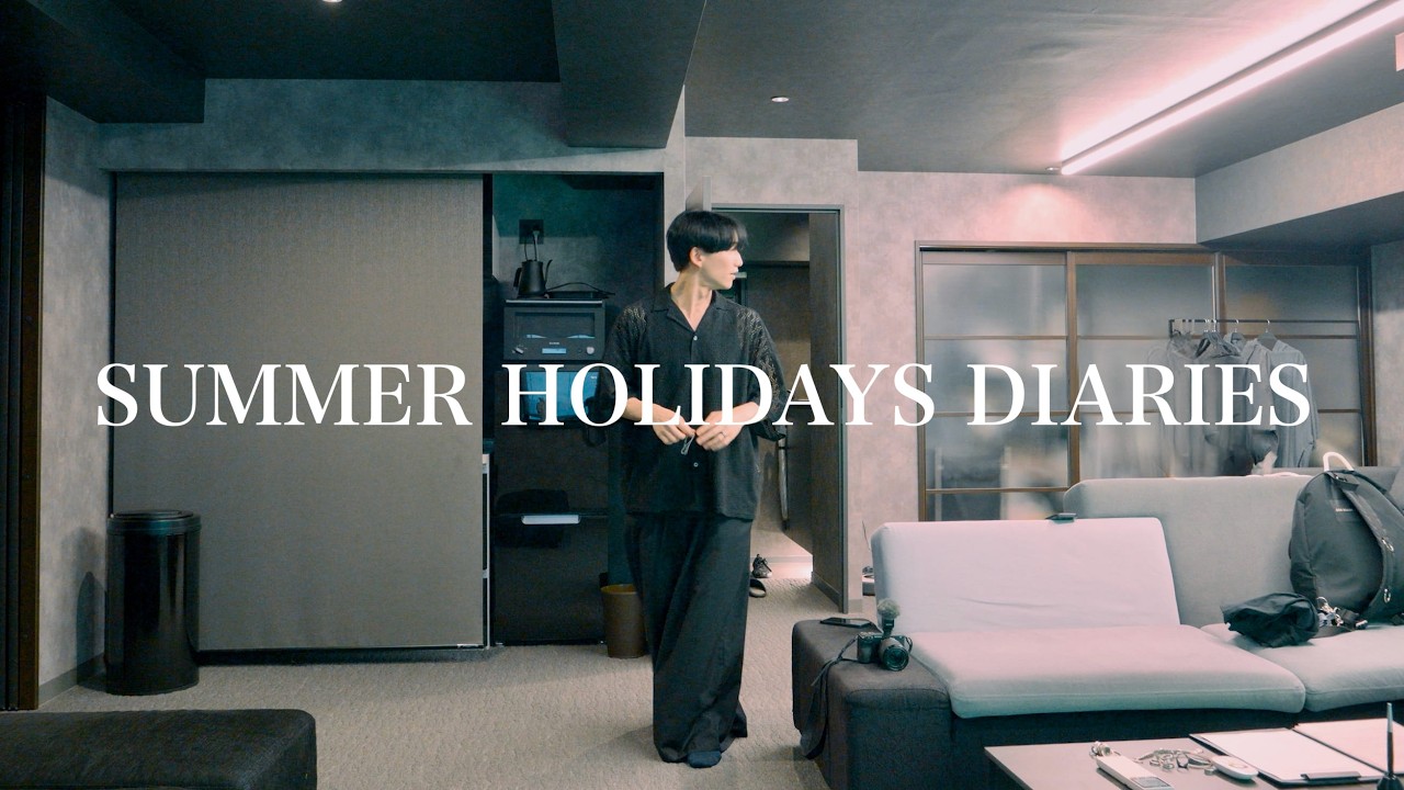 Летние каникулы начинаются с сауны｜Возвращение домой и время с племянником｜Summer Holidays Diaries