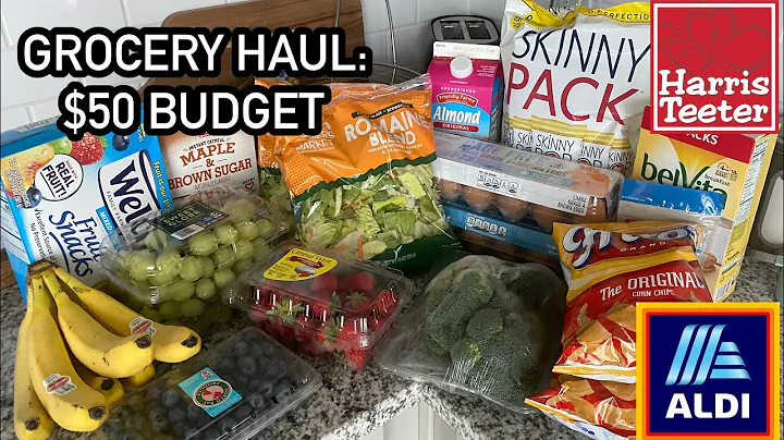 GROCERY HAUL: CAN I STICK TO MY $50 BUDGET? | MEAL PLANING