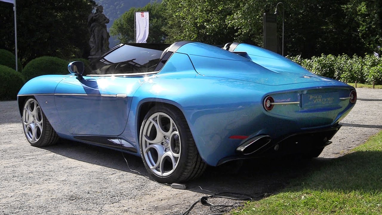 16 Alfa Romeo Disco Volante Spider Sound Start Up Revs Youtube