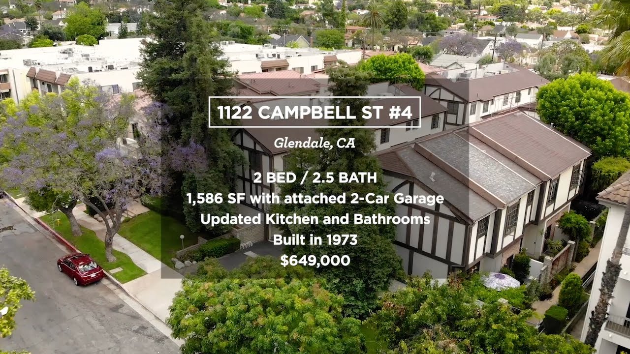 1122 Campbell St #4, Glendale CA 91207 - FOR SALE