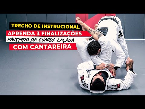 3 FINALIZAÇÕES DA GUARDA LAÇO com LUIS FERNANDO CANTAREIRA | BJJPROTECH
