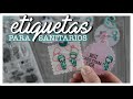 🌟 ETIQUETAS con ROTULADORES y SELLOS de The Greeting Farm 🏥 Clean Color y CHAMELEON