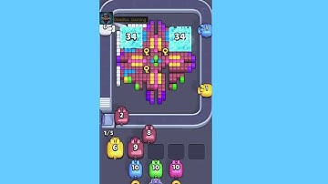 Pixel Flow Level 223 Hard. Walkthrough Gameplay