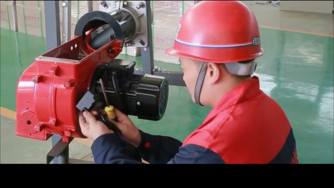 Diesel/waste oil burners for foundry furnaces Assembly of diesel