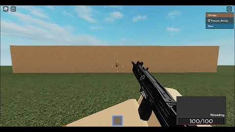 FE Gun Kit Viewmodel Showcase (Uzi)