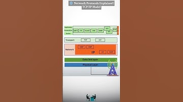 🌐 Network Protocols Explained | TCP/IP Model in 30 Seconds | Networking Basics 🔥 #⃣