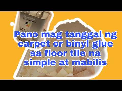 Video: Paano mag-alis ng gum sa carpet sa kotse o sa bahay: limang madaling paraan