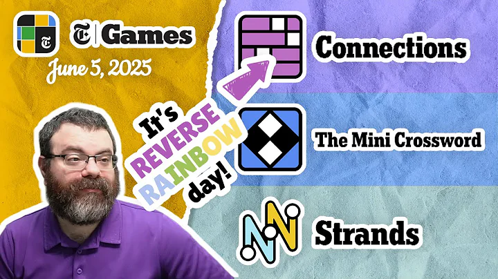 NYT Connections, Mini Crossword, and Strands | June 5, 2025