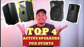 TOP 4 ACTIVE SPEAKER PARA SA BASIC EVENT.