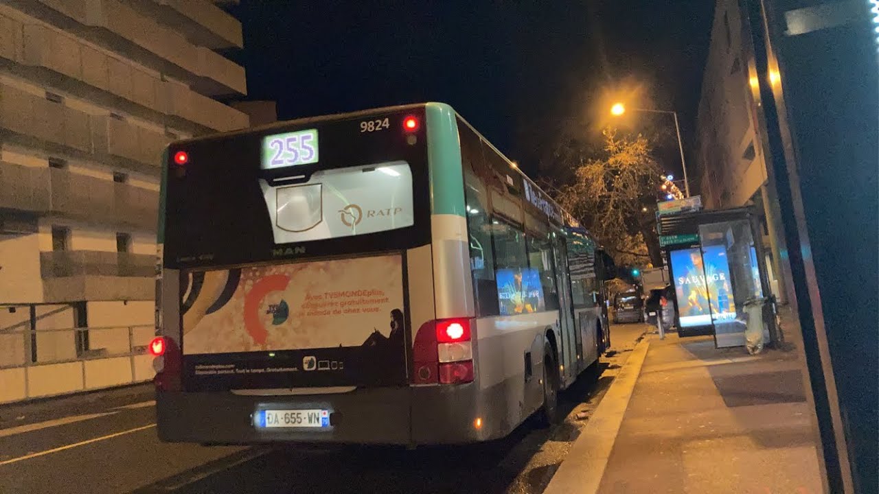 [KICKDOWN] BUS RATP — LIGNE 255 — STAINS LES PREVOYANTS — PORTE DE ...