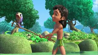 मगल न पकड मछल Jungle Book Mega हद Mowgli Mogali Full Ep 