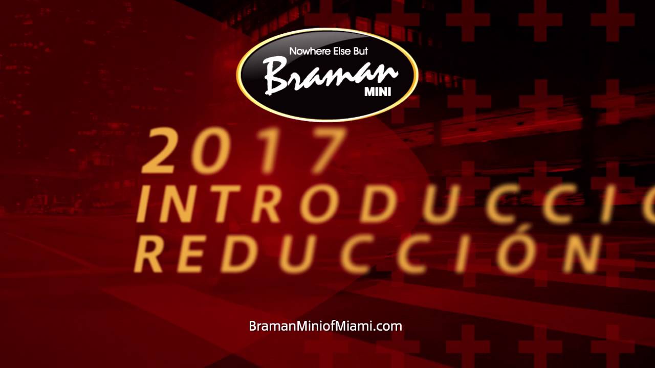 Braman MINI - Introduction Reduction Specials