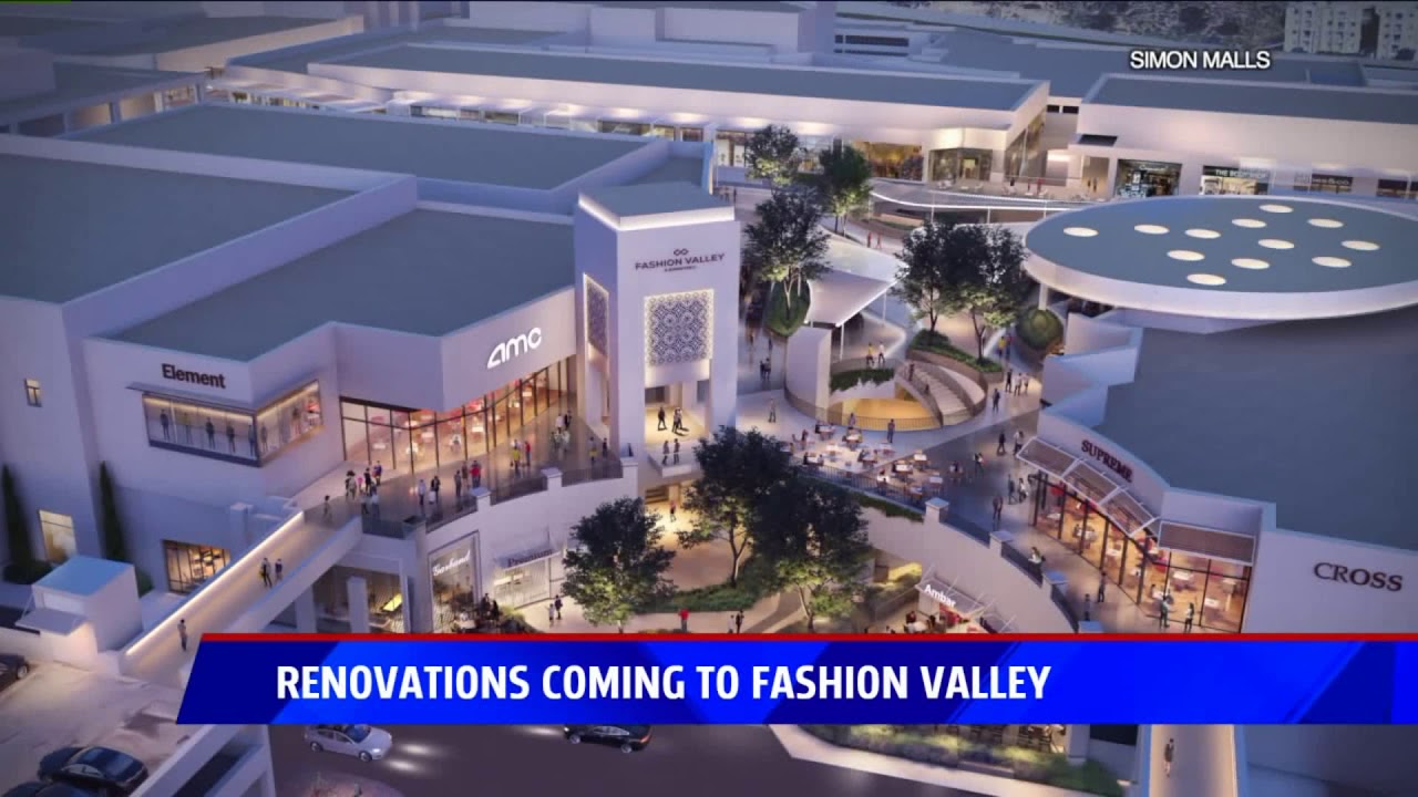 Renovations Coming To Fashion Valley 