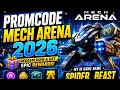 Promocode mech arena 2026 🤩🔥