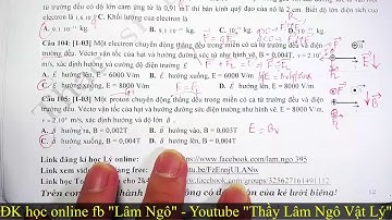 Lives 6 - Chương 4 - Lực Lo ren xơ - Chuyển động của điện tích trong điện trường