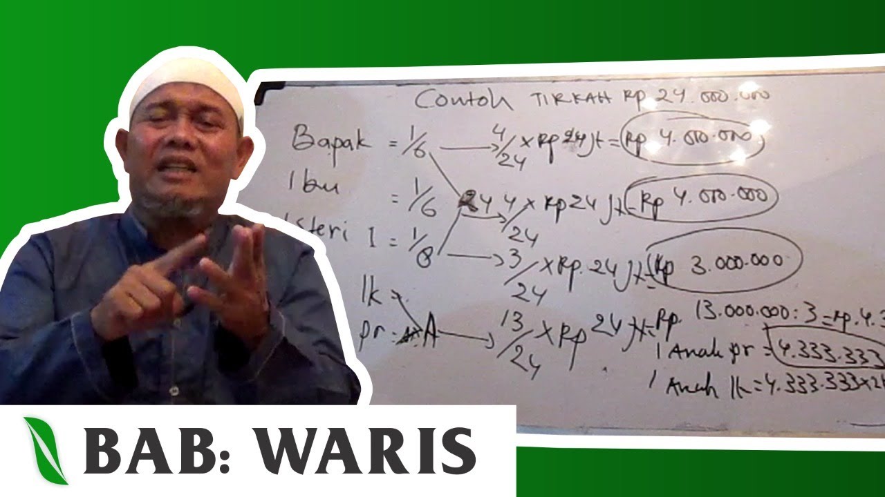 BAB WARIS || Ingat 5 orang yang tidak terhijab hirman ketika pembagian WARISAN - Ust. Qosim