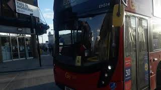 *[RARE WORKING]* EH314, YW19VPF on Route 126 in Bromley Town Centre to Eltham High Street.