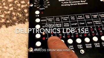 delptronics ldb-1se -analog drum machine kit