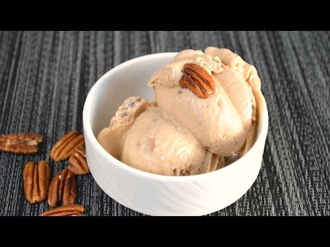 Browned Butter Pecan Ice Cream Recipe-With or Without a Machine |Cooking With Carolyn