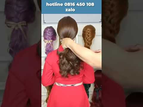 Video Tóc giả trung niên cao tuổi đẹp nhất #shorts - youtube
