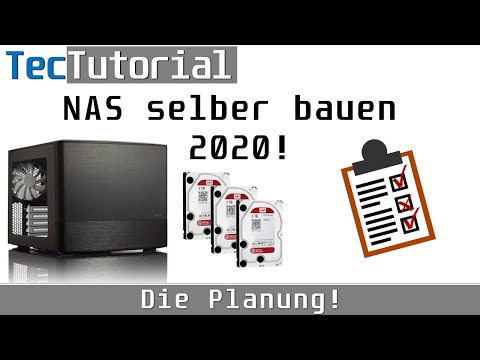 [1/5] NAS selber bauen 2020! - Die Planung! | Einsteigertutorial | TecTutorial | deutsch