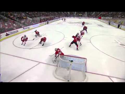 Johan Franzen nets 5 goals 2/2/11